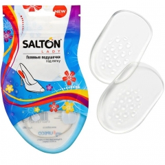Salton Lady - Гелевые подушечки под пятку с (микрофиброй) обеспечивают комфортное ношение модельной обуви - арт.53/53 упаковка 18 шт